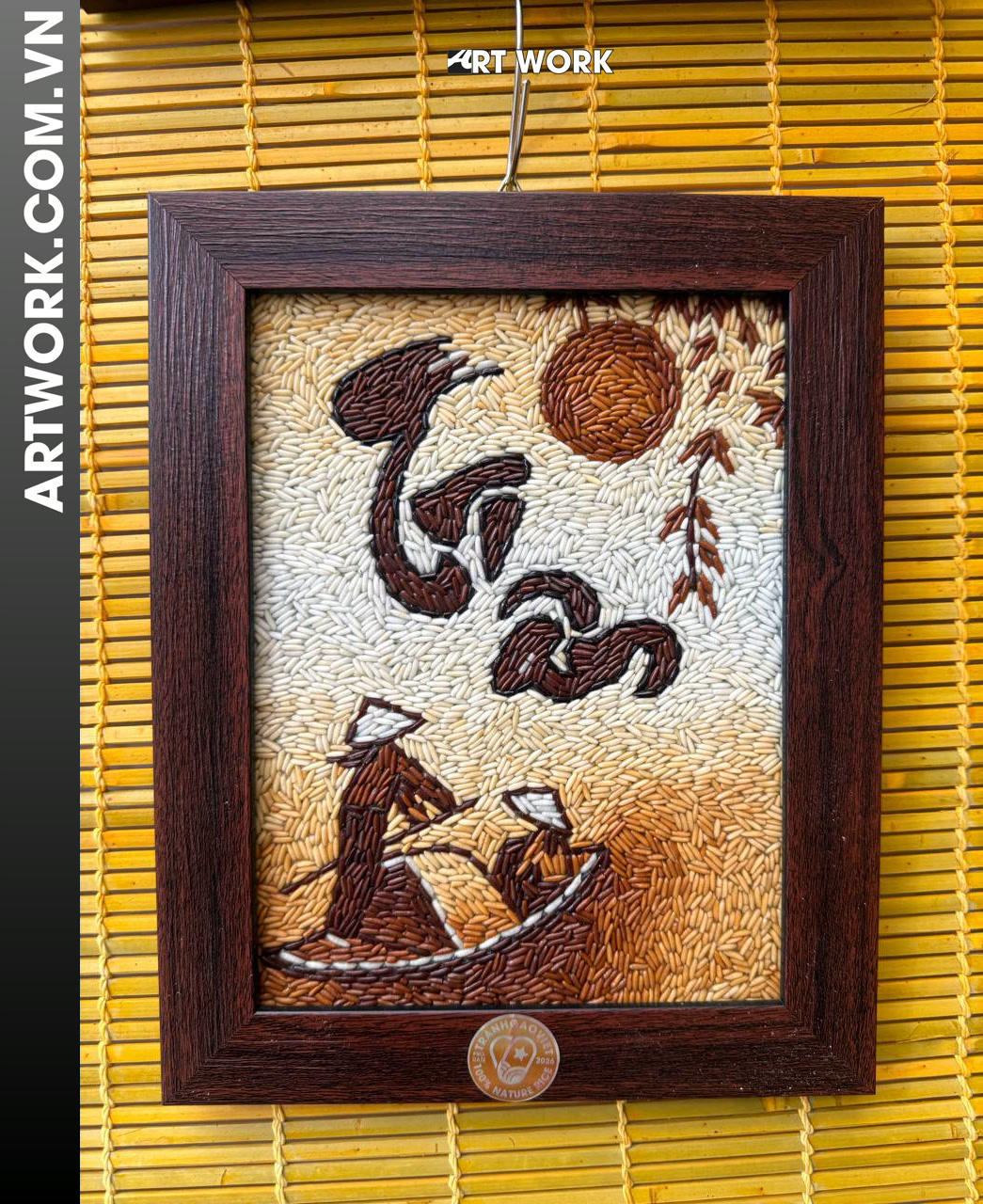 Gratitude Rice Painting
