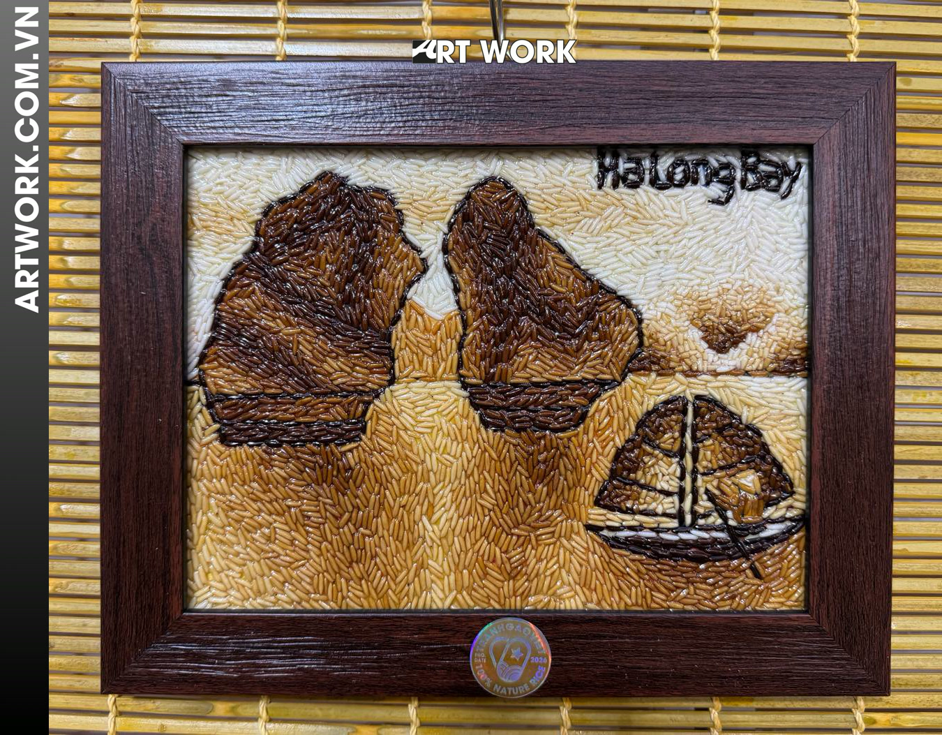 Ha Long Bay Rice Painting
