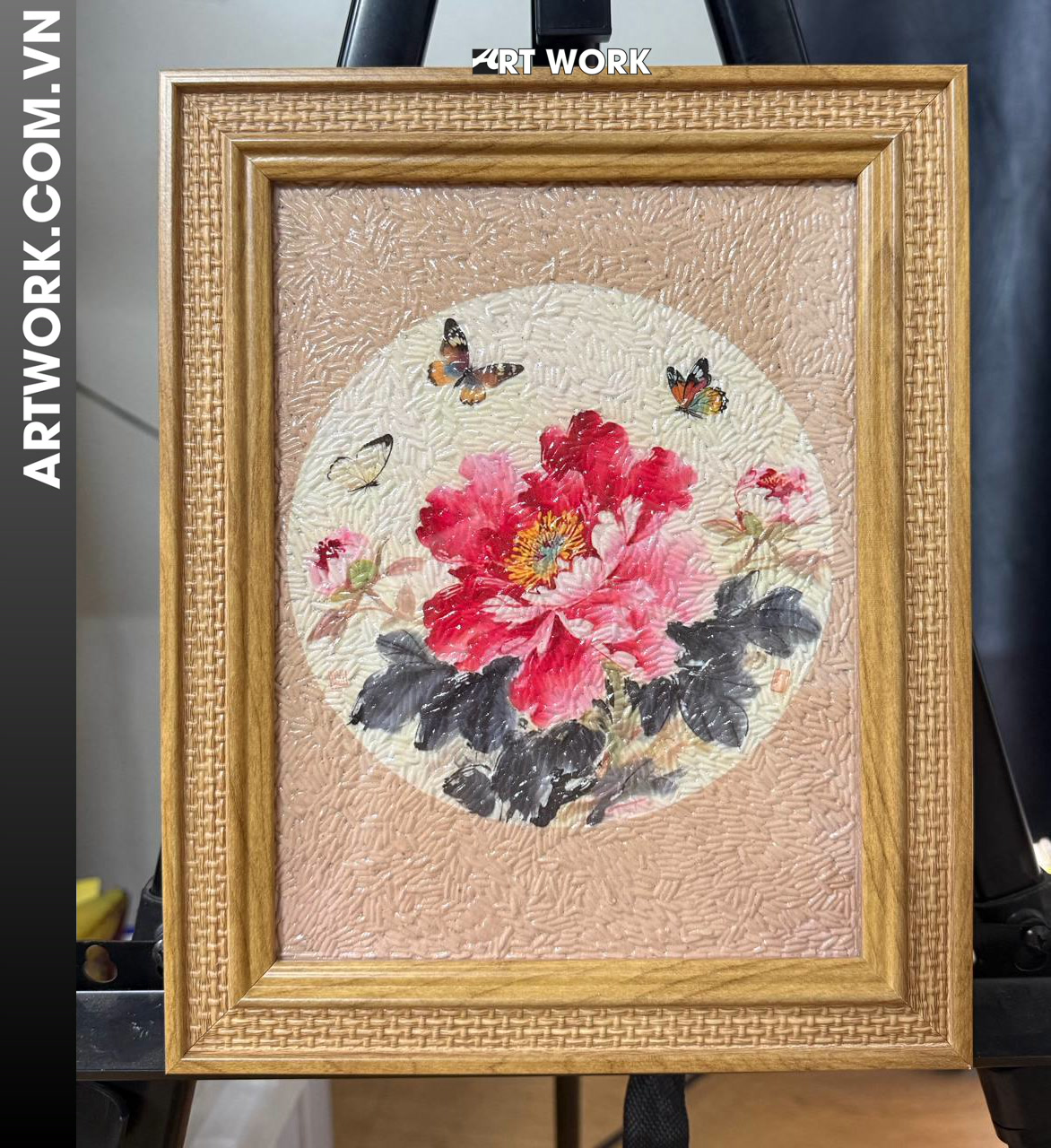 Image 3 - Bloom Rice Painting - Vietnam ArtWork