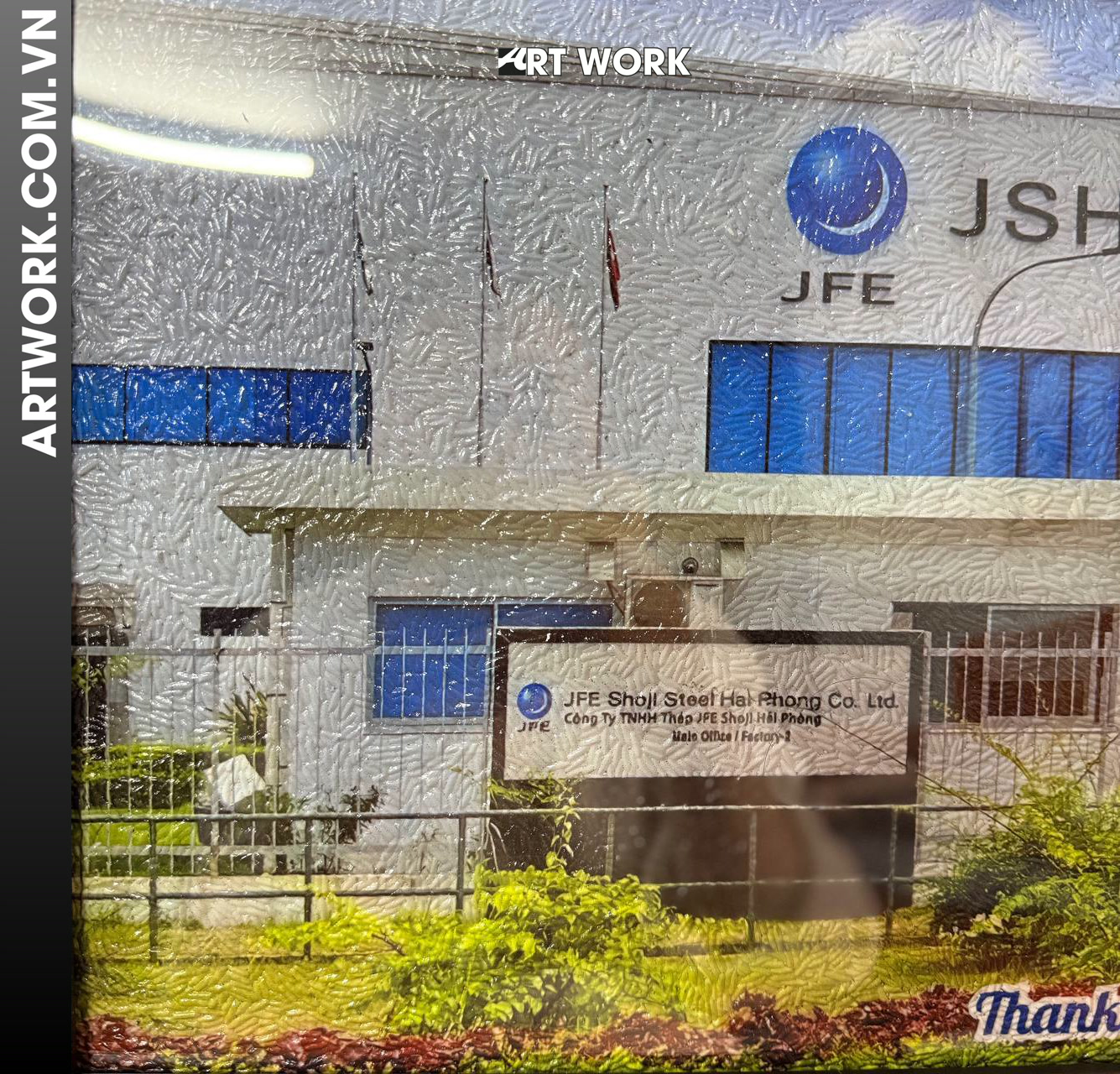 Image 3 - JSHP factory Rice Painting - Vietnam ArtWork
