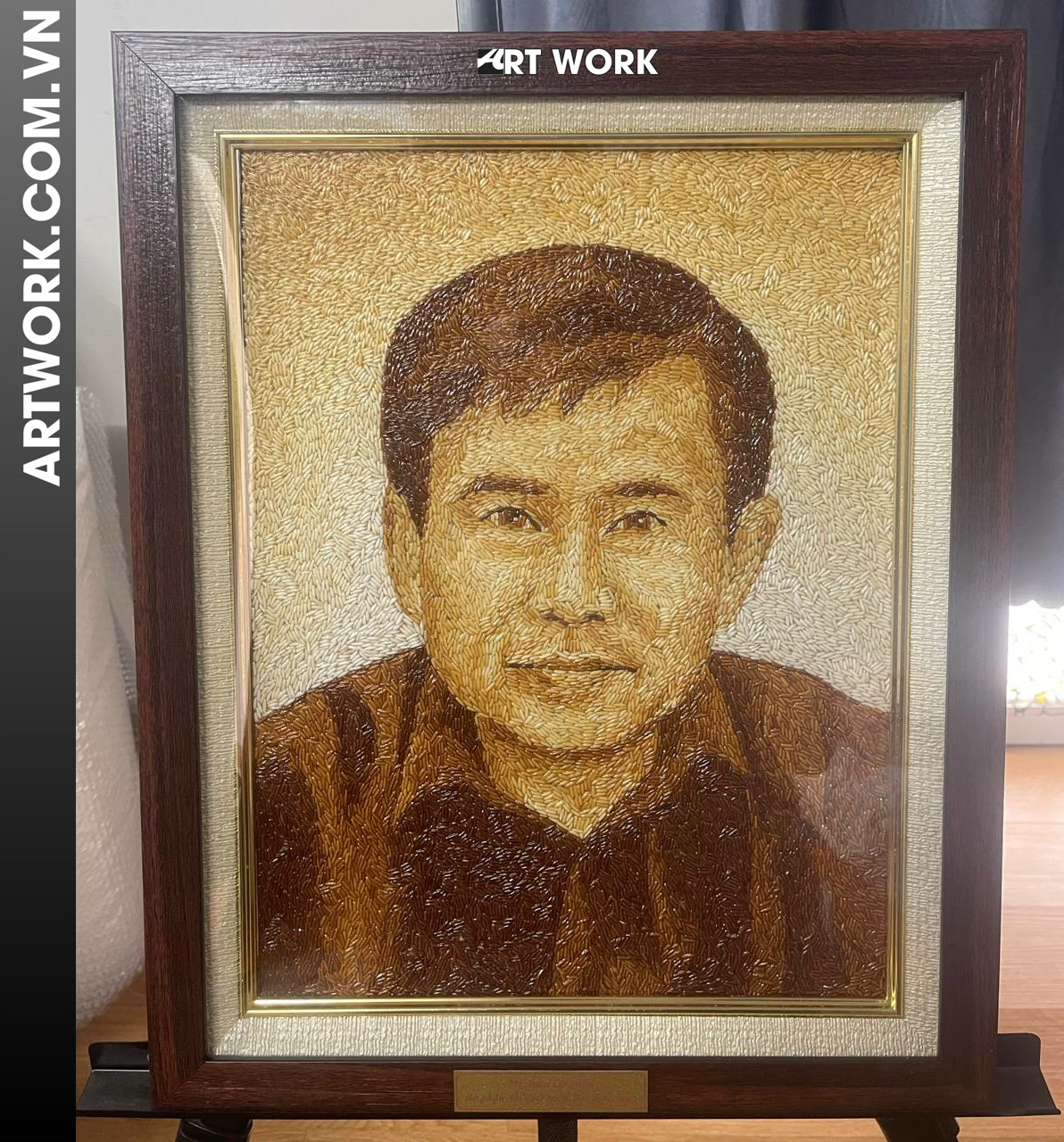 Portraits Rice Painting for foreigners