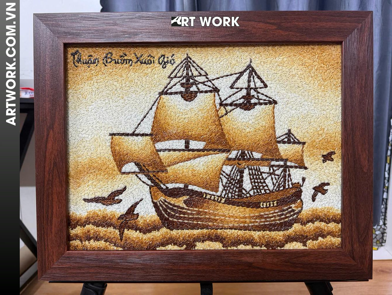 Boat Rice Painting