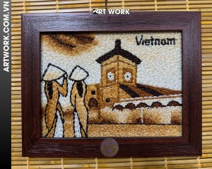 Ben Thanh Market Rice Painting