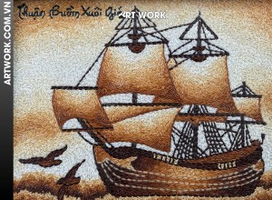 Boat Rice Painting