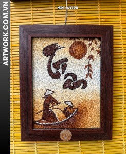 Gratitude Rice Painting