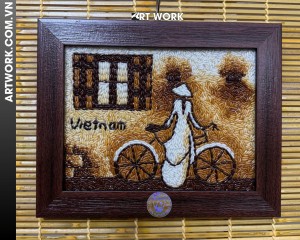 The Miss Near The Window Rice Painting