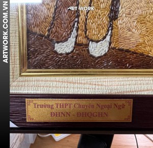 Turtle Tower rice paingting by DHQGHN