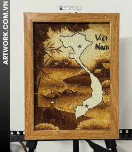 Vietnam Country Rice Painting